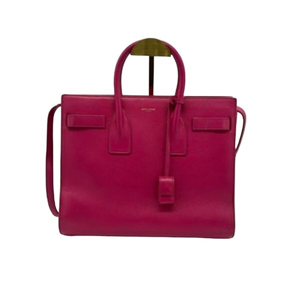 Saint Laurent Calfskin Sac De Jour Small Tote*2 Way Bag! COA - Picture 1 of 16